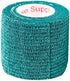 2 Inch Vet Wrap Tape Bulk, Hunter Green, Pack of 6, Self Adhesive Flex Bandage for Pets