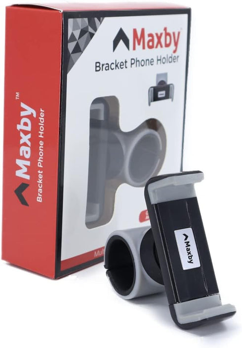 Phone Holder Compatible with Peloton Bike & Bike Plus, Secure Fit, 360 Degree Rotation for Stationary Bikes