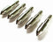 ID 0.246”/6.2mm Screw-in Archery Field Points 100 Grain Stainless Steel Arrow Tips (12/24 Pcs)