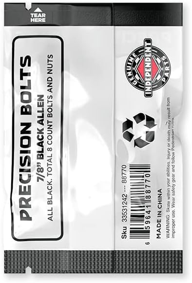 Independent Genuine Parts Allen Hardware | Black - 7/8