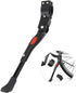Universal Bike Kickstand Alloy Adjustable Height Rear Side Stand for 24"-26" 700C Mountain Road BMX City Bikes