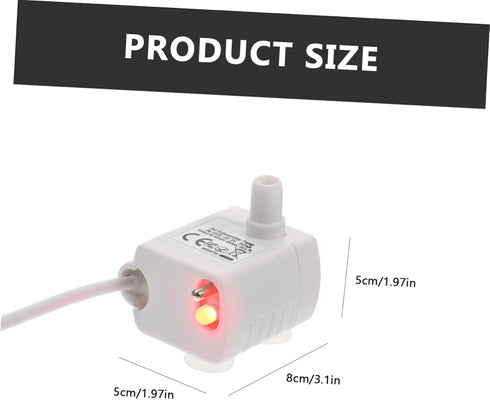 Water Dispenser Pump Scuba Diving Accessories, DC Submersible Fountain Pump for Pet Drinking Fountain, Dog Water