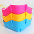 Rely2016 Small Animal Pet Triangle Potty Trainer, Litter Corner Toilet Training Tray, Color Random