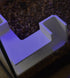Aquarium Underground Tunnel, Unique Fish & Shrimp Hideout, Made in USA (Corner Tunnel, White)