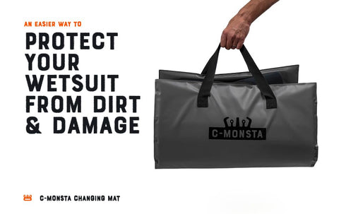 Swimming Changing mat by C-Monsta | Change Anywhere in Comfort | Ideal for Surfing | Diving | Sailing | Cold Water