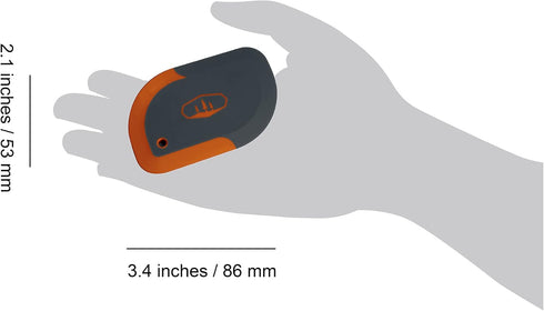 GSI Outdoors 74125 Compact Scraper, Grey, 3.4 Inch