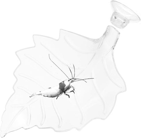 Shrimp Feeding Dish, Leaf Shaped Bowl
