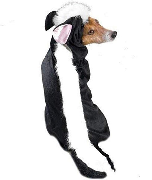 Lil' Stinker Dog Costume, Black/White, Small (fits lengths up to 12")