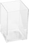 Ipetboom Transparent Small Betta Fish Tank Aquarium, Desktop Fish Bowl Accessories for Turtle, Reptile, Shrimp, Moss