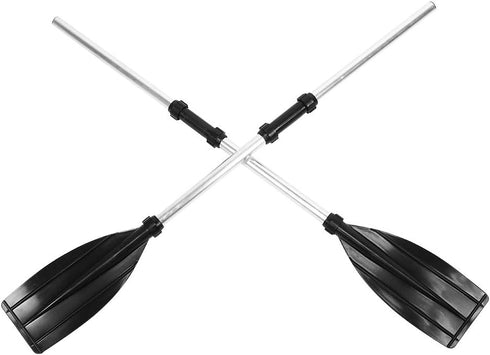 Oars Boat 210cm/82.7in Detachable Afloat Oars, Aluminum Alloy Paddles for Boat, Kayak, Raft, Canoe