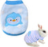 ANIAC Bunny Clothes for Rabbits, Warm Kitten Vest Fleece XXXS Dog Shirt for Bunny, Guinea Pig, Small Animals
