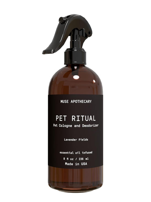 Muse Apothecary Pet Ritual Pet Cologne Spray for Dogs - Long Lasting After Bath - Essential Oils Infused - 8oz,