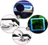 4 Pcs Fish Feeding Ring, Square and Round Aquarium Floating Food Feeder with Suction Cup