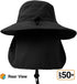 SUN CUBE Wide Brim Sun Hat for Men Women, Fishing Hats with UV Protection, UPF 50+