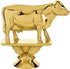 9.5" Crown Awards Personalized Cows Dairy Pennant Star Trophy, Customize Now