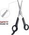 Professional Pet Grooming Scissors with Round Tip, Stainless Steel Dog Eye Cutter, Size 6.70" x 2.6" x 0.43" by Chibuy