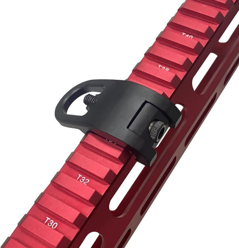 Low Profile Aluminum Sling Attachment Mount - Picatinny Sling Mount/Rail Mount Loop (MG02)