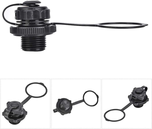 Inflatable Air Valve Replacement, Screw Plastic Spitfire Tube Valve for Inflatable Raft Boat