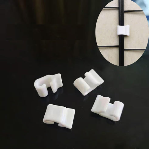 20 Pack Wire Cage Clips for Cat Cage Door Latch, Detachable Connector Clamp for DIY Assembly Kitten Puppy