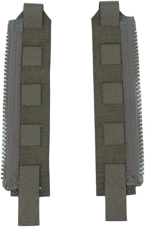 IDOGEAR SPORTS Tactical Back Panel MOLLE Zipper Kit, Expand Loading for Tactical Vest