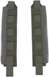 IDOGEAR SPORTS Tactical Back Panel MOLLE Zipper Kit, Expand Loading for Tactical Vest