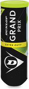 DUNLOP Grand Prix Extra Duty Hard Court Tennis Balls - 3 Ball