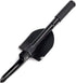 Gardening Folding Shovel Military Camping Shovel, Survival Gear Entrenching Tool with Carrying Pouch (Black Zipper