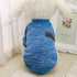 Idepet Soft Fleece Dog Coat, Classic Knitwear Sweater for Small Dogs (XXS, Blue), Thickening Warm Pup Dogs Shirt Winter