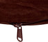 Floppy Dawg Universal Round Dog Bed Replacement Cover, Removable and Machine Washable, Large 36W, Brown