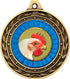 3" Chicken Gold Duo Medal, Chicken Prizes, Kids Chicken Trophy Medal Awards Prime