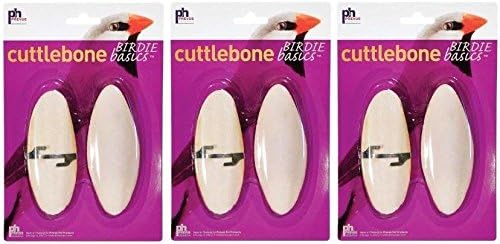 Prevue Pet Products Birdie Basics Cuttlebone - Small 4-5 Inch, 2 Bones Per Pack (3 Pack)