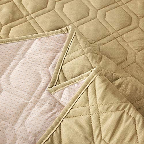 RBSC Home Waterproof Blanket Dog Bed Cover, Non Slip Large Sofa Cover for Pets (6882YELLOW)