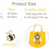 Cute Bee-Shaped Pet Canvas Shoulder Bag, Portable Cats Small Pet Tote Chest Bag, Pet Carrier for Small Dogs and Cats