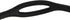 Scuba Choice Silicone Regulator Necklace - Durable Design, Essential Diving Accessory, Black