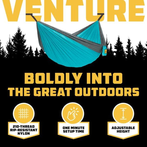 Wise Owl Outfitters Hammock for Camping - Double Hammocks Gear for Outdoors Backpacking