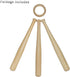 Wooden Baseball Display Stand Holder