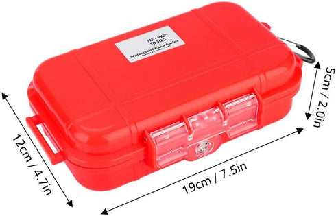 Plastic Waterproof Shockproof Box, Outdoor Airtight Survival Case, Floating Hard Shell Wet Dry Box, Carry Box Container