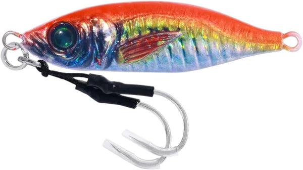 Generic m007-40mm-30g 40g 60g 80g Metal Jig Lure Slow Jig Shore Casting Lure