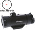 Truglo Traditional 1x30mm Red-Dot Sight, 5-MOA, Adjustable, Durable, Lightweight, Waterproof, Fogproof, Shock