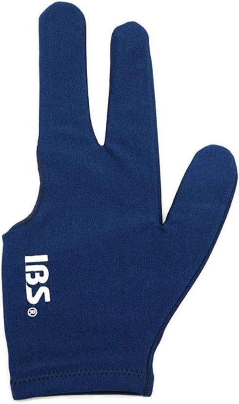 IBS Three Fingers Billiard Gloves, Snooker Cue Professional, 4 Colors (Spandex)