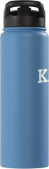 Vegan AF Designs Kale - Vegan, Healthy, Love Animals, Vegetarian, World Peace Stainless Steel Insulated Water Bottle