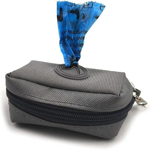 Ankexin Dog Poop Waste Bags Holder with Metal Hook Doggie Poop Bags Dispenser for Pet Leash Trash Waste Bags