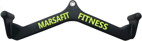 Home Gym Fitness Rowing T-bar V-bar Pulley Cable Machine Attachments for Bicep Curl, Tricep, Lat Pulldown