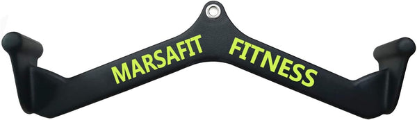 Home Gym Fitness Rowing T-bar V-bar Pulley Cable Machine Attachments for Bicep Curl, Tricep, Lat Pulldown