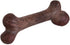 Pet Qwerks Dinosaur BarkBone - Nylon Dog Bone for Aggressive Chewers, Steak Flavor, 6.5"