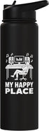 Music Producer Studio Mixing Engineer Vibes Recording Studio My Happy Place Music Producer Stainless Steel Insulated