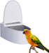 QYvtsor 1 PCS Bird Toilet, Wall-Mountable Bird Potty Training Accessory Tool, Feeder, Stand,