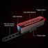 USB Rechargeable Bike Tail Light 2 Pack, Ultra Bright LED Rear Light, 50 Hours Runtime, 5 Light Modes, IPX5 Waterproof
