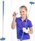 Tbest Kids Junior Stainless Steel Putter Club 31inch Mini Rubber Head for Ages 3-5, 6-8, 9-12