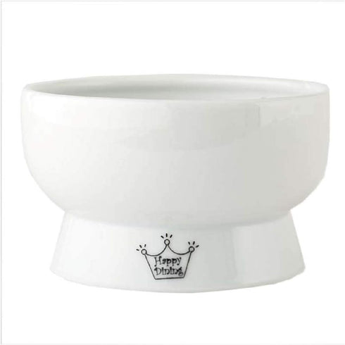 Necoichi Raised Cat Water Bowl, Elevated with Measurement Lines, Dishwasher & Microwave Safe, Jelly Bean, Regular